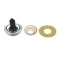 thumbnail image 3 of 30 Unids Ojos de Seguridad con Arandelas Plástico para Fabricación de Títeres - Oro, 16mm CUTICAT Ojos claros de seguridad, 3 of 8