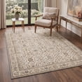thumbnail image 2 of KUETH 8X10 Vintage Area Rugs Machine Washable Rugs for Living Room, Non Slip Flat Pile Rug with Rubber Backing, Boho Rug for Entryway Bedroom Dining Room Home Office, 2 of 4