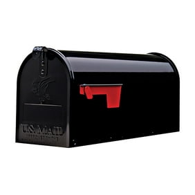 Standard Size Black Premium Vandal Resistant Aluminum Rural