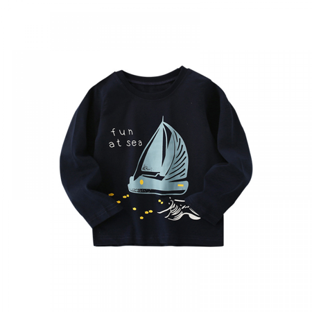 

ONTNO Toddler Round Neck Long Sleeve Pullover Sweatshirt