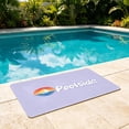 thumbnail image 6 of Cinvoph Non Slip Pool Mat Quick Dry Stable Grip Outdoor Floor Mat Lightweight Breathable Drain Rug for Swimming Pool 16"x24" Purple, 6 of 6