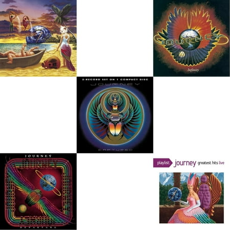 Trial By Fire & Departure & Captured & Infinity & Playlist: Journey Greatest Hits Live [CD Bundle]