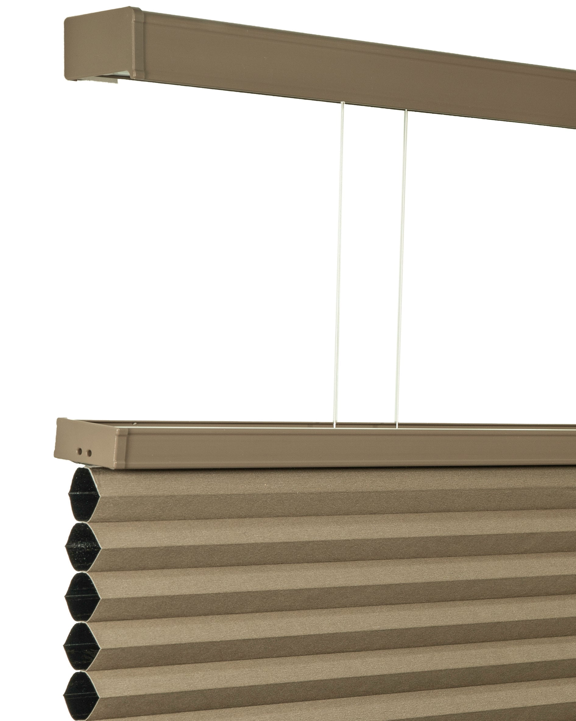 Chicology Cordless Top Down Bottom Up Blackout Cellular Shade Barnwood 64 in. W x 48 in. L