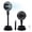 Black, variant on Costway Misting Pedestal Fan, Air Circulator with 90° Auto Oscillation, Floor Standing Fan Beige White