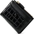 thumbnail image 1 of Cartera compacta plegable para mujer con bolsillo para monedas con cremallera, diseño exclusivo y elegante para uso diario, 1 of 5