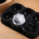 thumbnail image 2 of Silicone Rose Ice Cube Mold, New Food Grade Black Silicone Ice Cube Tray, Silicone Ice Cube Tray with Lid, BPA Free, 2 of 5