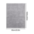 thumbnail image 6 of Banghong Short Pile Washable Very Soft Rug for Living Room Dining Room and Children's Room Flat Pile Plain Cream, 6 of 6