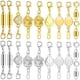 thumbnail image 1 of 6 Estilos, 20 Cierres Magnéticos para Collar, Extensor Magnético para Hacer Conectores de Joyería, Fácil de Usar., 1 of 6