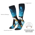 thumbnail image 4 of Logiee Night Sky Forest Bald Eagle Print Gift Stocking Stuffers,Adult Stockings,Novelty Socks,Funny Socks Birthday Running Walking Sleeping, 4 of 6
