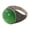 4703, variant on Bohemian Large Dome Gemstone Ring Unisex Vintage Texture Statement Stainless Steel Band Ethnic Tribal Vacation 4705 Size 7