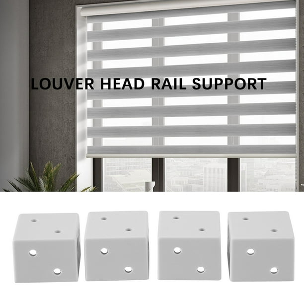 1 Inch Blind Brackets White Profile Box Mounting Bracket Window Blinds