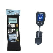 Dizzy Gillespie Paramount Series Silver Trumpet Care & Cleaning Kit Deluxe w/Meisel COM-90 Gooseneck Clip-On Tuner