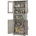thumbnail image 1 of Armario de baño - armario alto individual con estantes, 1 of 7