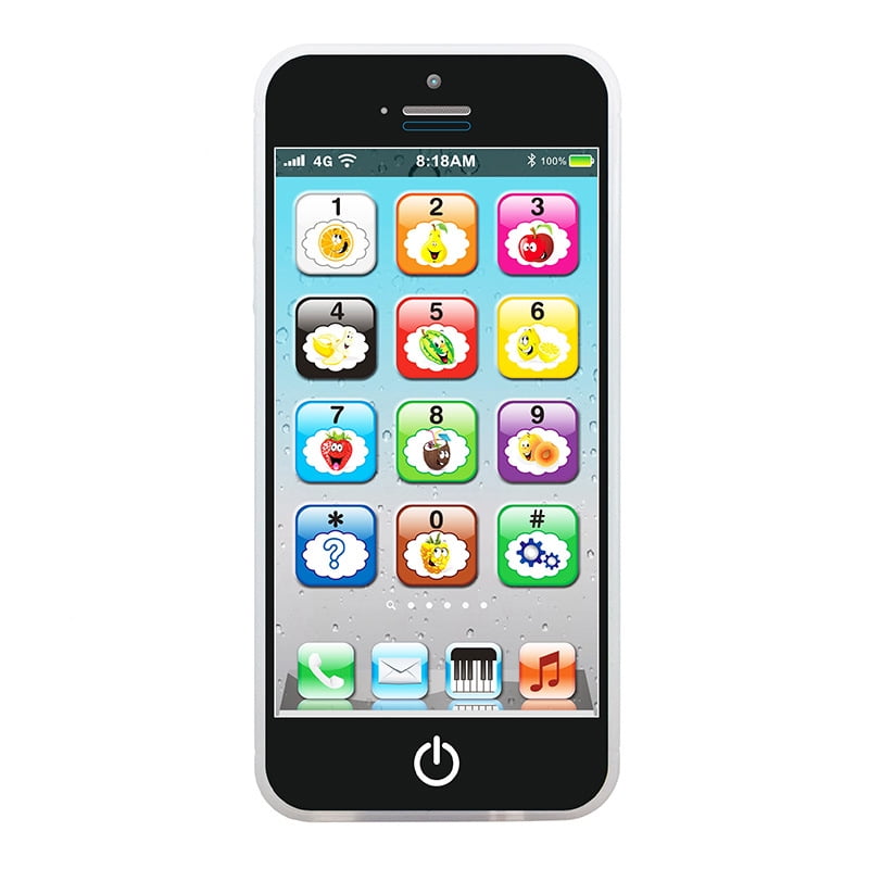 Cell Phone Toy Kids Simulator Music Touch Screen Educational Learning Child Gift 