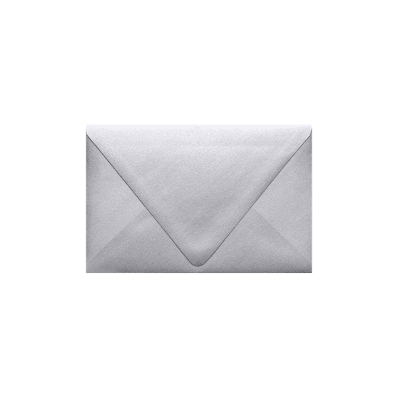 LUXPaper A9 Invitation Envelopes, 5 3/4 x 8 3/4, Silver Metallic, 500 Pack