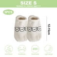 thumbnail image 2 of pares de calcetines invisibles para barco de malla transpirable de algodón a la moda para bebés y niños pequeños-serie Cute Bear, 2 of 5