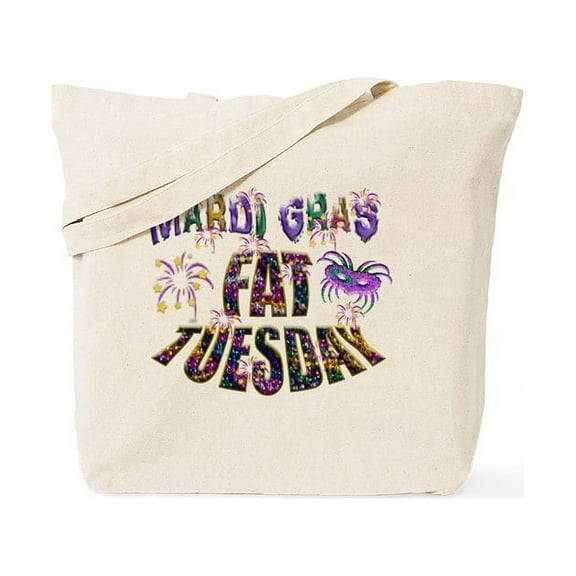 CafePress - Fat Tuesday Tote Bag - Unisex Canvas Tote Bag, Beige, 1-Piece