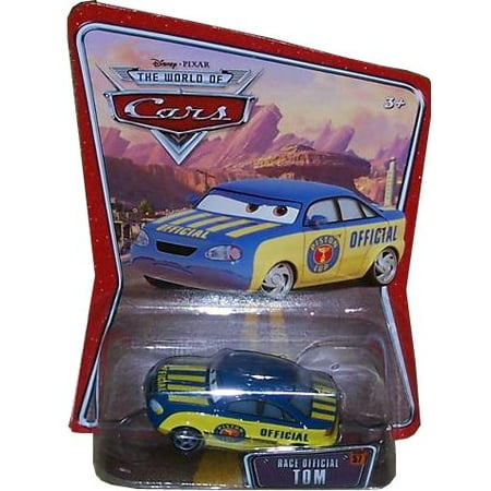 RAcE OFFIcIAL TOM #57 Disney / Pixar cARS 1:55 Scale THE WORLD OF cARS ...