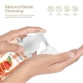 thumbnail image 3 of LOVERY Foaming Hand Soap-Pack of 3-Moisturizing Hand Soap with AloeVera & Essential Oils-Alcohol-Free Hand Wash in Honey Almond PomegranatePeach Lavender Jasmine Scent-Free Swarovski Bracele, 3 of 5