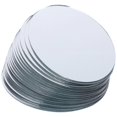 thumbnail image 2 of 20 Pcs DIY Mirror Women Make Up Use Mirror Mini Oval Shape Unfinished Mirror Lens for DIY Art Craft (Large Style), 2 of 3