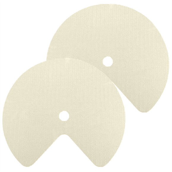 2Pcs Lazy Shelf Liner Circle Kitchen Liners Non Adhesive Cabinet Liners Non Slip Fridge Mats for Drawer Pantry 31Inch-A