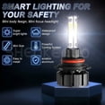 thumbnail image 4 of For Kia Optima 2016 2017 2018 2019 2020 Led Headlight Bulbs HB3 9005 High&Low Beam 4pcs, 4 of 10