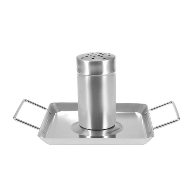 Billuyoard Juego de pollo asado a la barbacoa de acero inoxidable, parrilla de pollo, lata para asar pollo, asador de aves de corral para barbacoa Cocina y Comedor Billuyoard HA014861-00