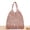 Pink, variant on Cotton Rope Hollow Straw Bag Sheer Macrame Tote Bohemian Ultralight Shoulder Bags Net Pack Vintage Retro Chic Handbag