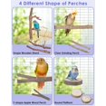 thumbnail image 4 of Soporte para Posadero de Pájaros Bissap Bissap 7 piezas de Madera Natural de Vid, 4 of 6