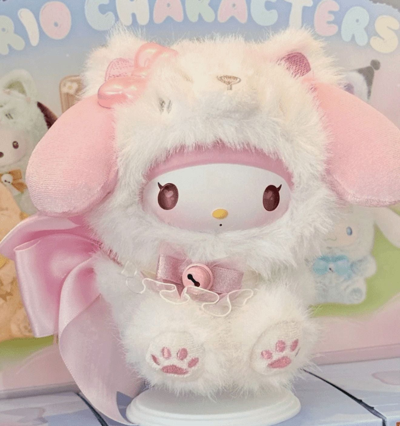 SLRTATOY Sanrio Characters Fox Island Series Plush Blind Box Confirmed Figure Toy
