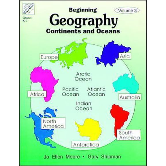 Pre-Owned Beginning Geography: Continents & Oceans (Paperback) 1557992541 9781557992543