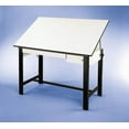 thumbnail image 2 of Alvin Table Gray Base White Top 37.5" x 72", 2 of 2