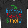 thumbnail image 4 of Inktastic Granna Loves Me Grandkid Boys or Girls Baby Bodysuit, 4 of 5