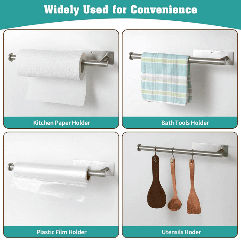 How To Use Paper Towel Holder? - Tools for Kitchen & Bathroom