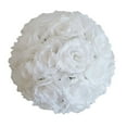 thumbnail image 2 of Verdsylv Artificial Rose Ball, Realistic Artificial Rose Ball - Plastic Floral Centerpiece for Wedding Bouquets, Table Decor & Home Arrangements, Floral Orb, B, 2 of 6