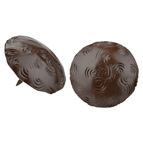 50 Pack 2 Inch Sealed Rusted Finish Decorative Door Nail Clavos By Borderland Rustic Hardware