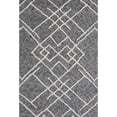 thumbnail image 4 of Laddha Home Designs Tufted Geometric Diamond Throw Blanket - 96" x 108" - Black and Cream, 4 of 7