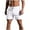 White, variant on YYDGH Mens Athletic Workout Shorts 5.5" Cotton Casual Shorts Elastic Waist Joggers Sports Sweat Shorts