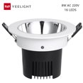 thumbnail image 1 of Labymos Yeelight Intellight LEDs Recessed Downlight Mesh Pro Edition AC220V 8W 500ml Dimmable Ceiling Down, 1 of 8