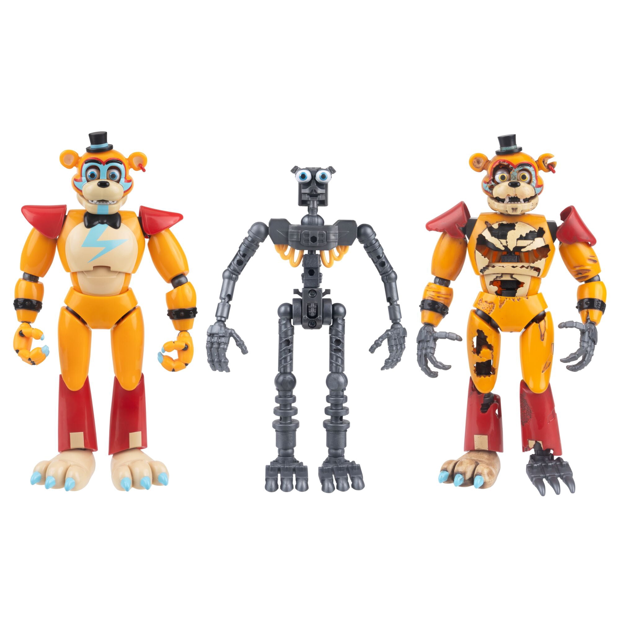 Five Nights At Freddy's 6 inch Endo-Series Collectors Figure - Glamrock Endo with Glamrock Freddy Parts