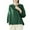 Green, variant on Karight Womens Button Down Shirt Long Sleeve Blouse