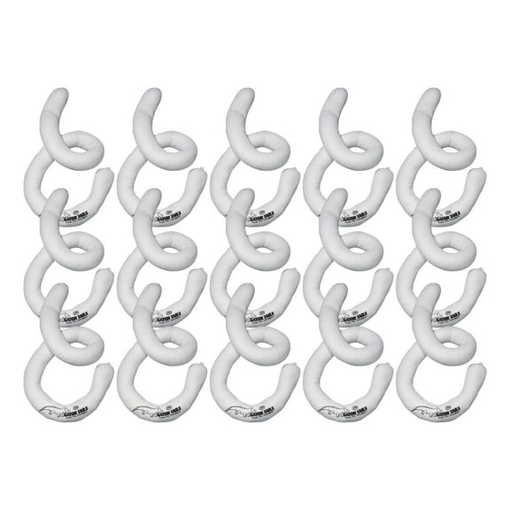 Zep Heavy-Duty Gator Tails 36" L x 4" Diam, Universal Absorbent, Absorbs All Types of Liquid (Case of 15), 911901