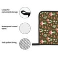 thumbnail image 4 of Pofeuu Mushrooms and Autumn Print Oven Mitts and Pot Holders 4 pcs Set,High Heat Resistant 500 Degree Extra Thicken Long Kitchen Cotton Oven Glove for Cooking, 4 of 6