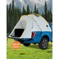 thumbnail image 3 of Truck Bed Tent with Awning - Waterproof Pickup Camping Shelter for 6.5 FT and 8.2 FT Truck Beds, 3 of 7