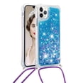 thumbnail image 1 of Funda FOXDOCK para iPhone 11 Pro Max con Cuerda Ajustable, Brillo Líquido, Protección Antigolpes y Lente – Ideal para Regalo, 1 of 6