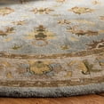 thumbnail image 3 of Safavieh Heritage Bruce Oriental Area Rug, Light Blue/Beige, 8' x 8' Round, 3 of 8
