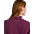 thumbnail image 4 of Reebok Women's Game Day Fleece Contrast Stitch Mock Neck Top, Sizes XS-XXXL, 4 of 5