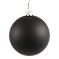 thumbnail image 1 of Black Matte UV Shatterproof Ball Ornament, 4.75 in., 1 of 1