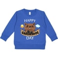 thumbnail image 2 of Inktastic Happy Groundhog Day Cute Toddler Sweatshirt, 2 of 4