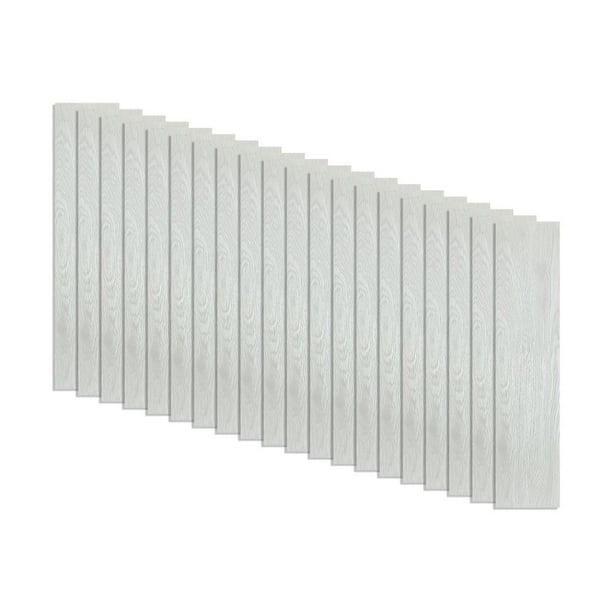 Duela vinílica autoadherible Piso, Pared y Techo / 15x92cm /20 piezas / 2.76m2 Madera Artica DVA03